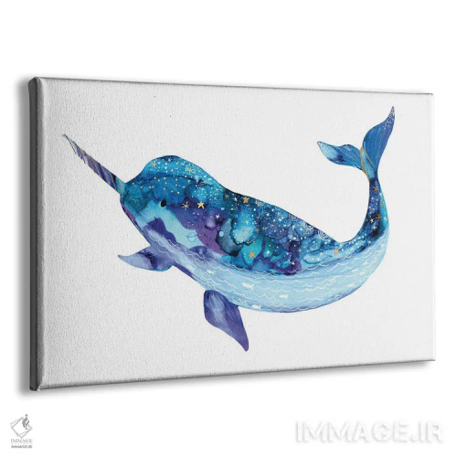 تابلو حیوانات آسمانی ۴ اثر آرولین ویدرهولد - نمای پرسپکتیو محصول