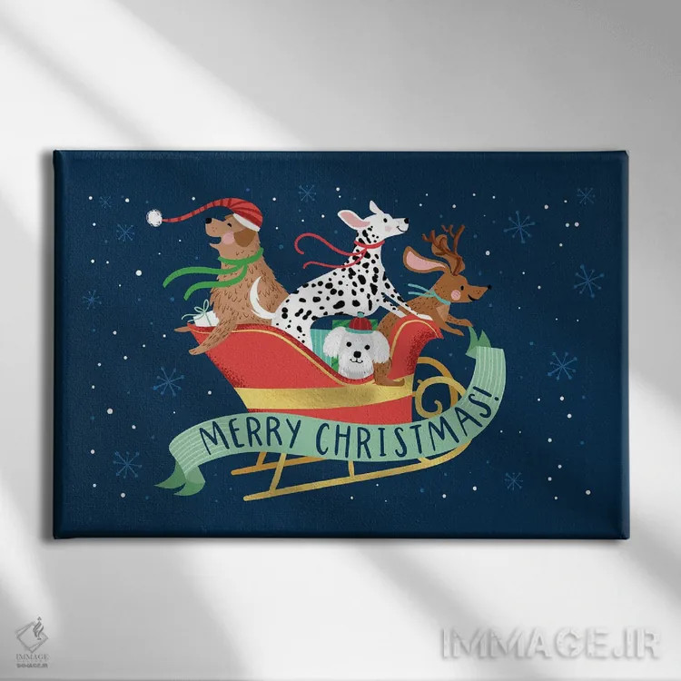 تابلو تعطیلات شاد اثر آرولین ویدرهولد - نمای روبهرو روی دیوار