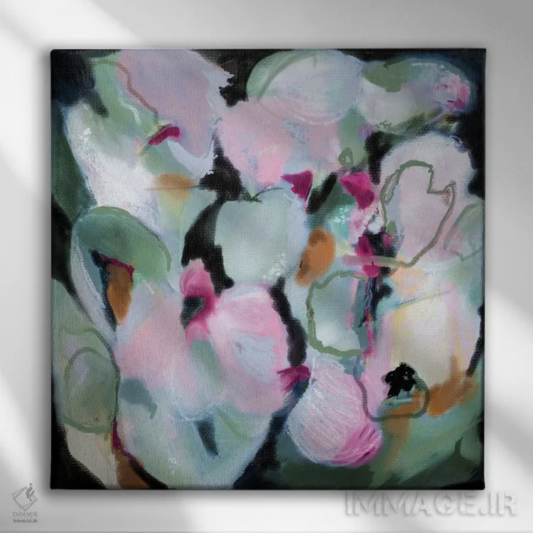 تابلو فلورا (گیاهان یا نام الهه گیاهی) اثر آرتزارو - نمای روبهرو روی دیوار