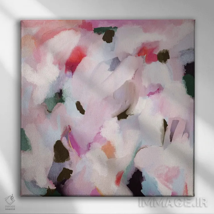 تابلو پاپ صورتی (ژانر هنری/موزیک) اثر آرتزارو - نمای روبهرو روی دیوار