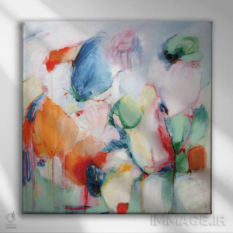 تابلو دستهگل اثر آرتزارو - نمای روبهرو روی دیوار