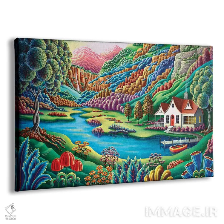 تابلو سپیدهدم اثر اندی راسل - نمای پرسپکتیو محصول