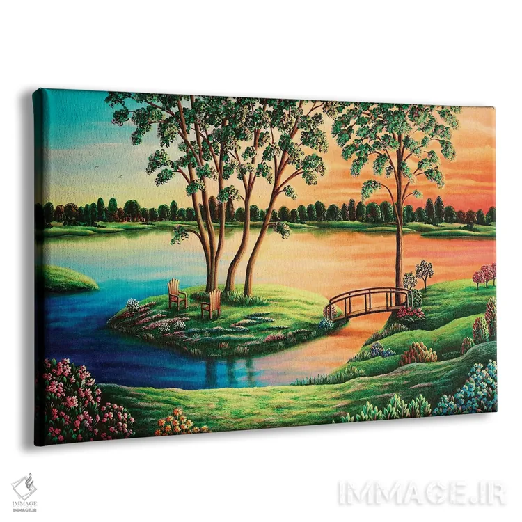 تابلو بازگشت به عدن ۳ اثر اندی راسل - نمای پرسپکتیو محصول