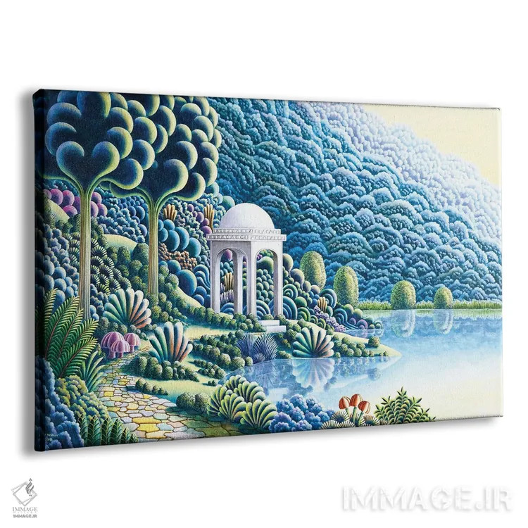 تابلو تقریباً بهشت اثر اندی راسل - نمای پرسپکتیو محصول