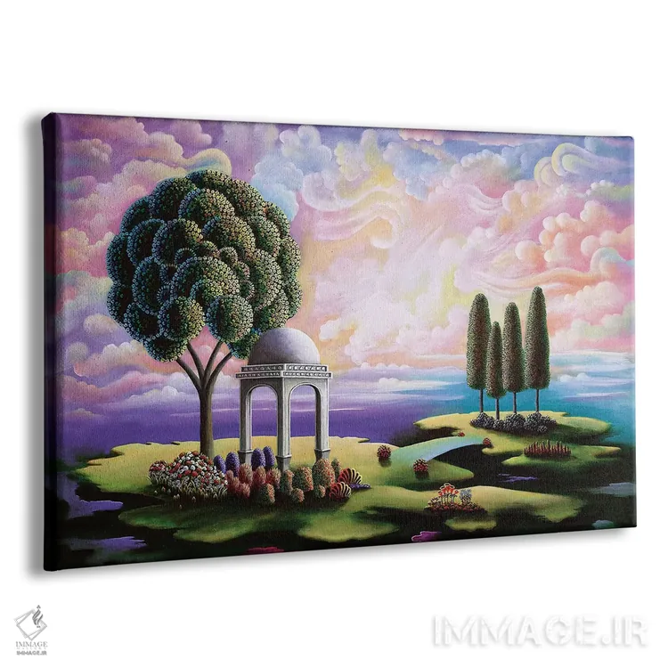 تابلو روشنایی اثر اندی راسل - نمای پرسپکتیو محصول