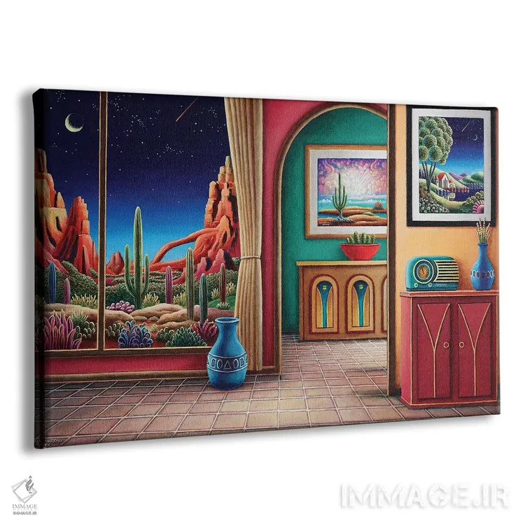 تابلو روزهای رادیویی ۱۲ اثر اندی راسل - نمای پرسپکتیو محصول