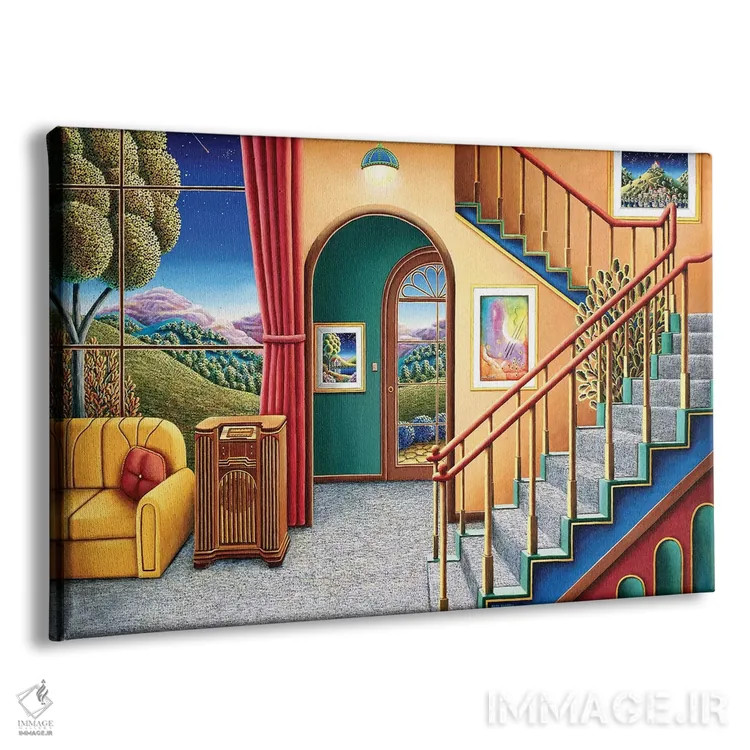 تابلو روزهای رادیویی ۱۲ اثر اندی راسل - نمای پرسپکتیو محصول