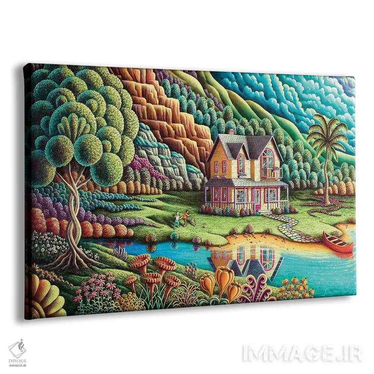 تابلو تابستان اثر اندی راسل - نمای پرسپکتیو محصول