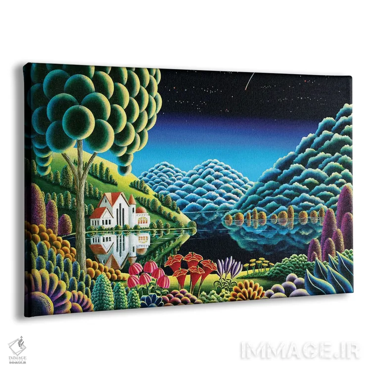 تابلو آرزو ۱۲ اثر اندی راسل - نمای پرسپکتیو محصول