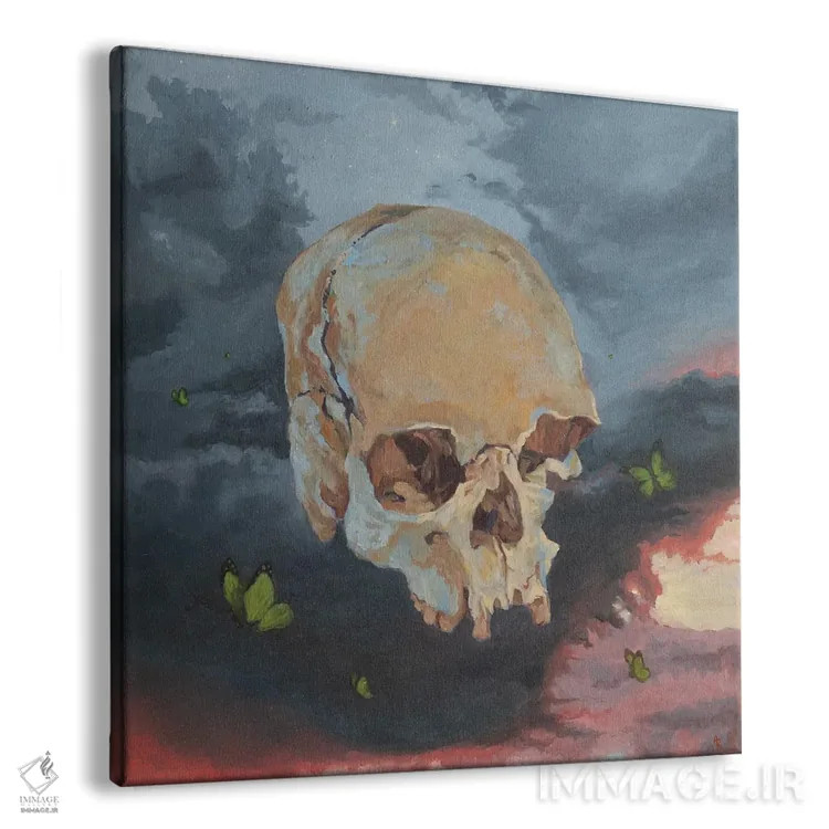 تابلو تولد دوباره ۱ اثر آرتور ریو - نمای پرسپکتیو محصول