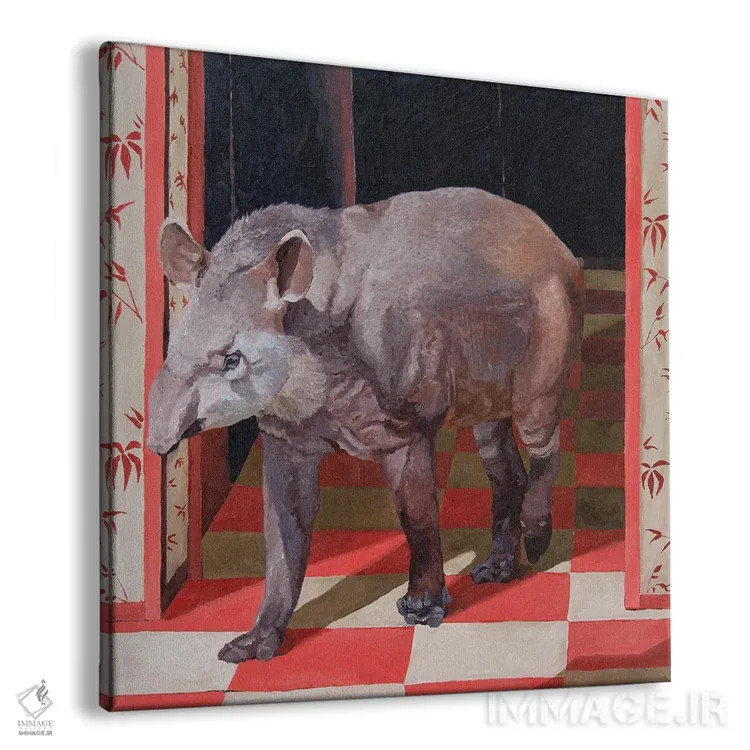 تابلو در جنگل سرخ اثر آرتور ریو - نمای پرسپکتیو محصول