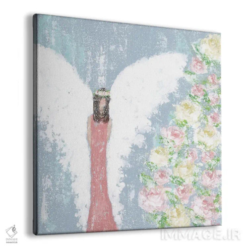 تابلو فرشتهٔ گلی بهاری اثر اشلی بردلی - نمای پرسپکتیو محصول