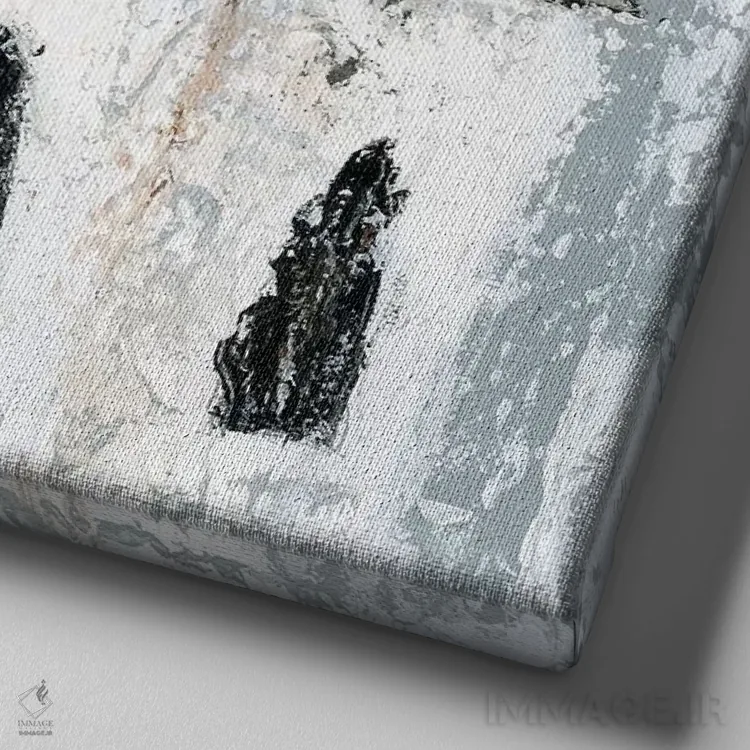 تابلو کلیسا اثر اشلی بردلی - نمای نزدیک بافت بوم