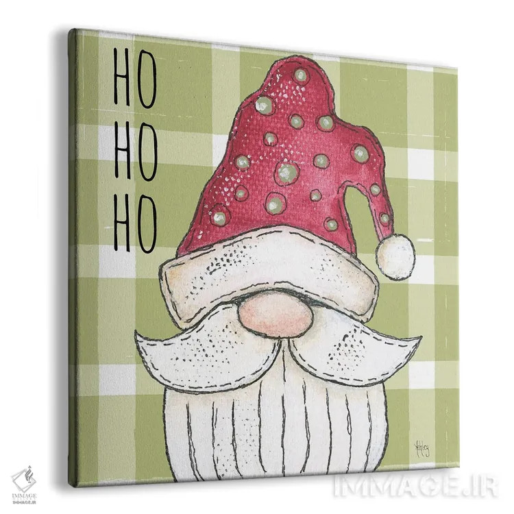 تابلو کوتولهٔ بابانوئل اثر اشلی بردلی - نمای پرسپکتیو محصول