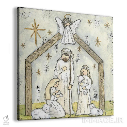 تابلو The Lamb Of God,اینک برهٔ خدا اثر اشلی بردلی - نمای پرسپکتیو محصول