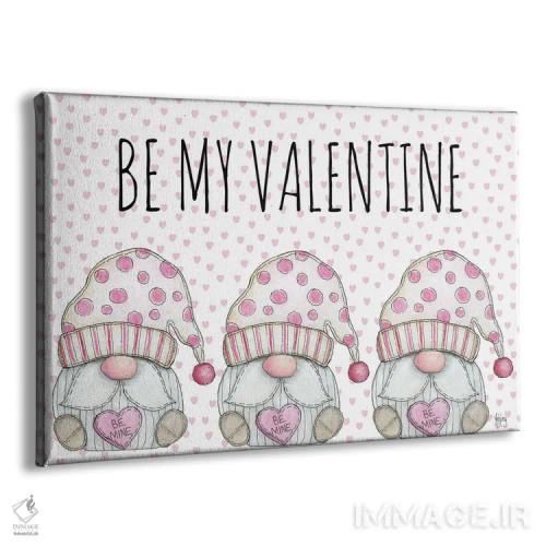 تابلو ولنتاین من باش اثر اشلی بردلی - نمای پرسپکتیو محصول