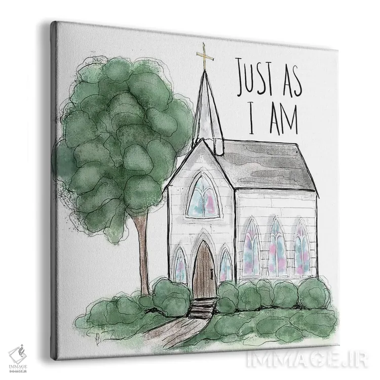 تابلو همانطور که هستم اثر اشلی بردلی - نمای پرسپکتیو محصول