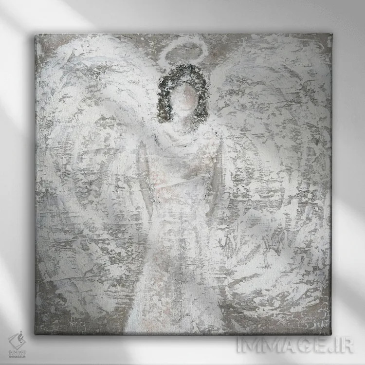 تابلو بالهای محافظت اثر اشلی بردلی - نمای روبهرو روی دیوار