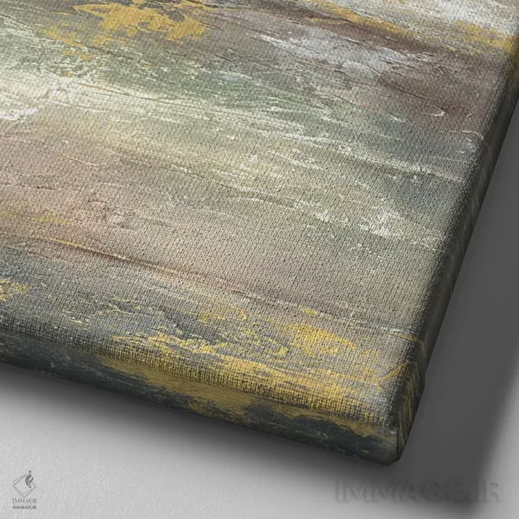 تابلو غروب سدونا اثر اشلی بردلی - نمای نزدیک بافت بوم