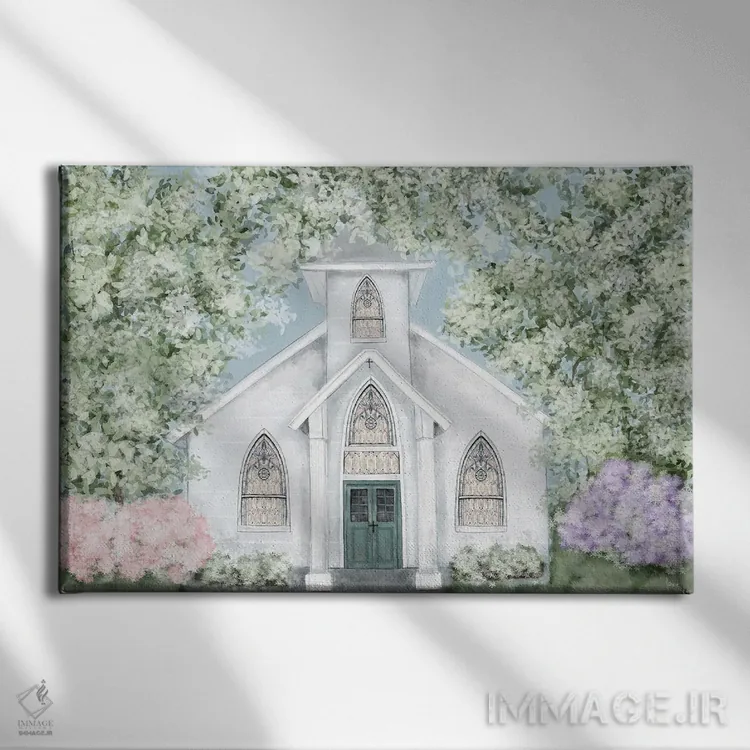 تابلو رحمتهای تازه اثر اشلی بردلی - نمای روبهرو روی دیوار