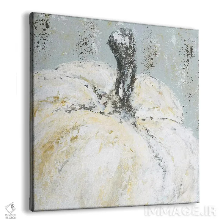 تابلو کدو تنبل با کاردک پالت اثر اشلی بردلی - نمای پرسپکتیو محصول