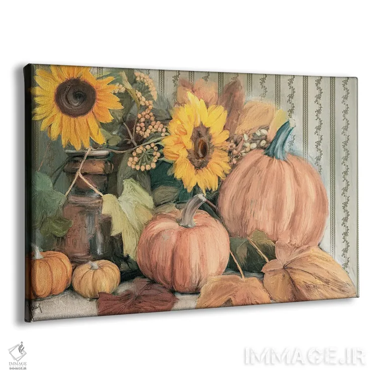 تابلو ویگنت پاییزی (صحنه کوتاه) اثر اشلی بردلی - نمای پرسپکتیو محصول