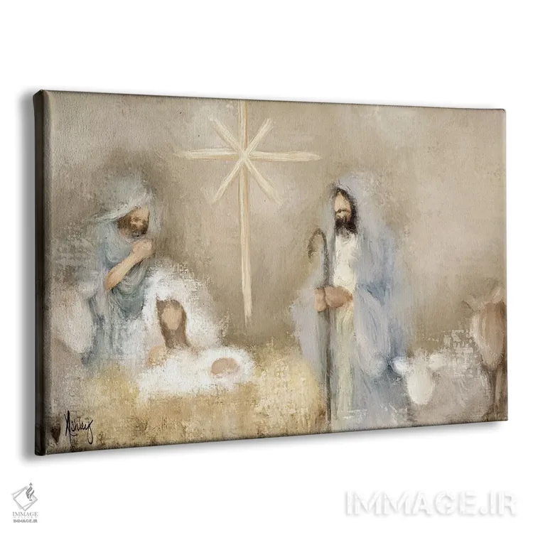 تابلو ورود الهی اثر اشلی بردلی - نمای پرسپکتیو محصول