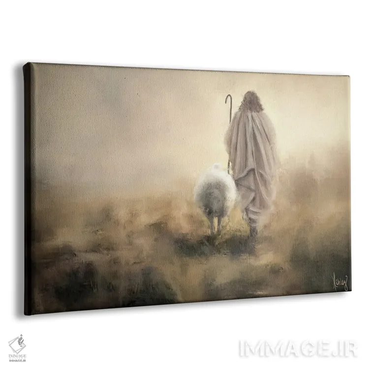 تابلو رهبری کن ای شبان نیکو اثر اشلی بردلی - نمای پرسپکتیو محصول