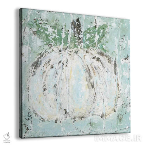 تابلو کدو تنبل سفید اثر اشلی بردلی - نمای پرسپکتیو محصول