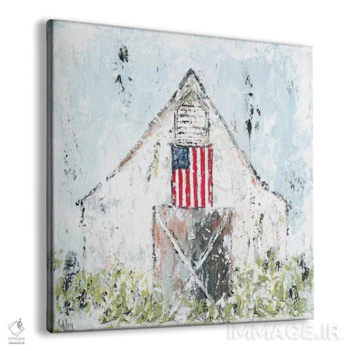 تابلو انبار سبک آمریکایی (Americana) اثر اشلی بردلی - نمای پرسپکتیو محصول