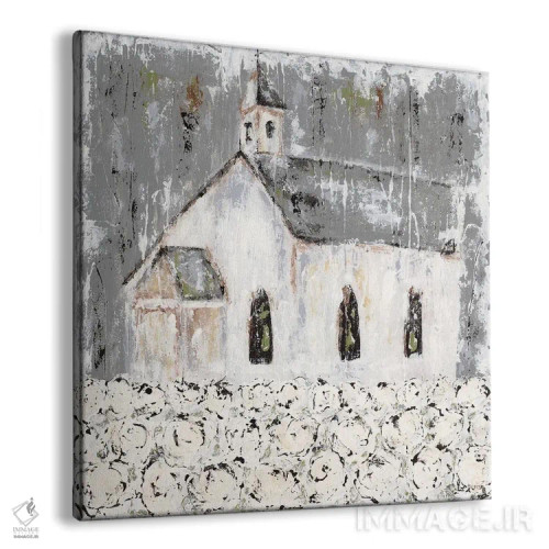 تابلو کلیسای مزرعهٔ پنبه اثر اشلی بردلی - نمای پرسپکتیو محصول