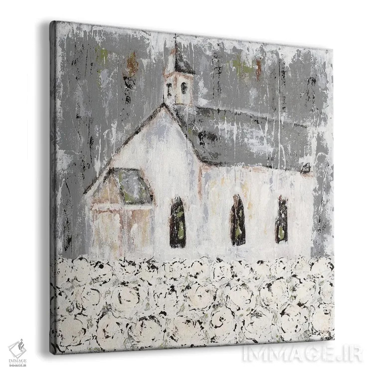 تابلو کلیسای مزرعهٔ پنبه اثر اشلی بردلی - نمای پرسپکتیو محصول