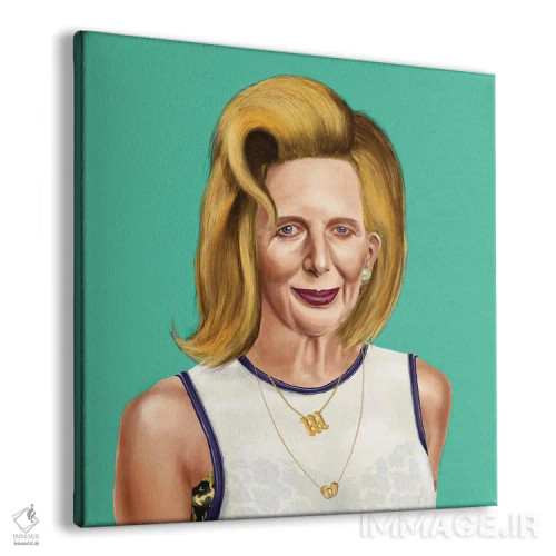 تابلو مارگارت تاچر (سیاستمدار) اثر امت شیمونی - نمای پرسپکتیو محصول