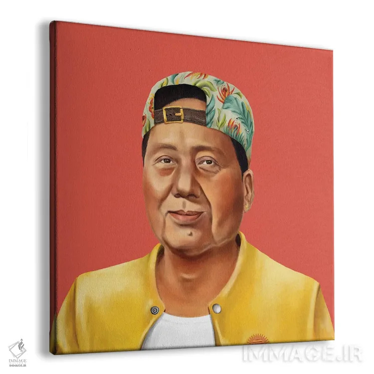 تابلو مائو زدونگ (رهبر چین) اثر امت شیمونی - نمای پرسپکتیو محصول