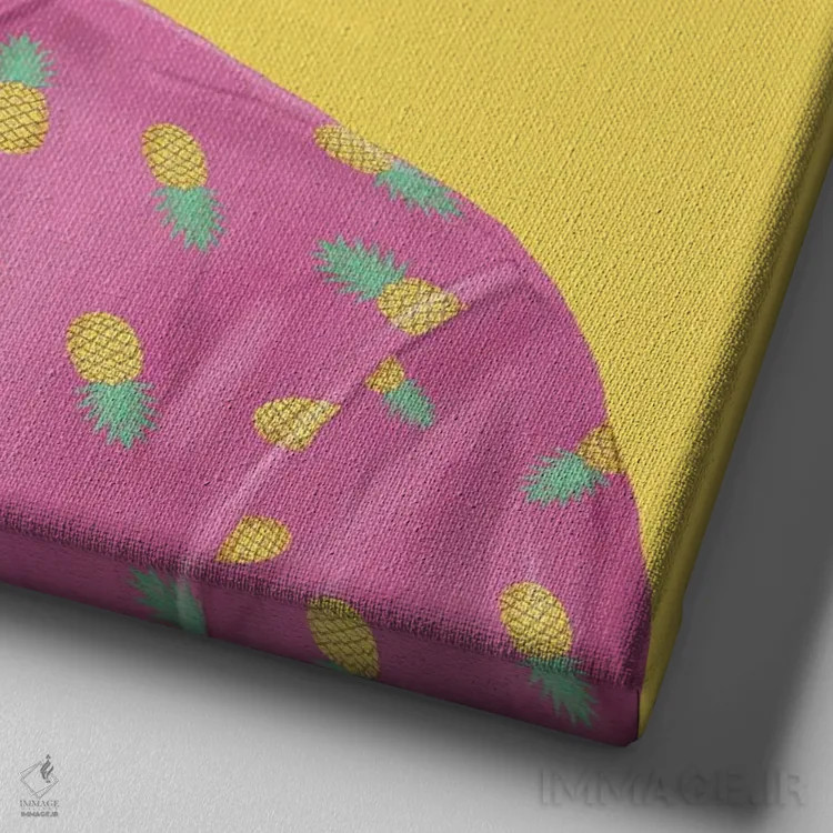 تابلو دیوید بن گوریون (نخستوزیر اسرائیل) اثر امت شیمونی - نمای نزدیک بافت بوم