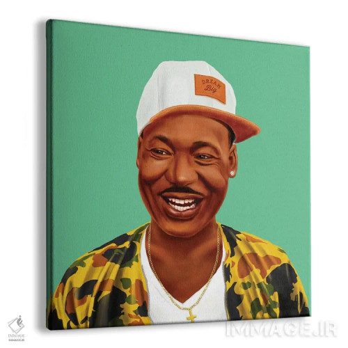 تابلو مارتین لوتر کینگ (فعال حقوق مدنی) اثر امت شیمونی - نمای پرسپکتیو محصول