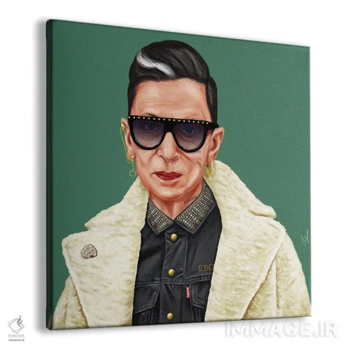 تابلو روث بیدر گینزبرگ (RBG) (قاضی) اثر امت شیمونی - نمای پرسپکتیو محصول