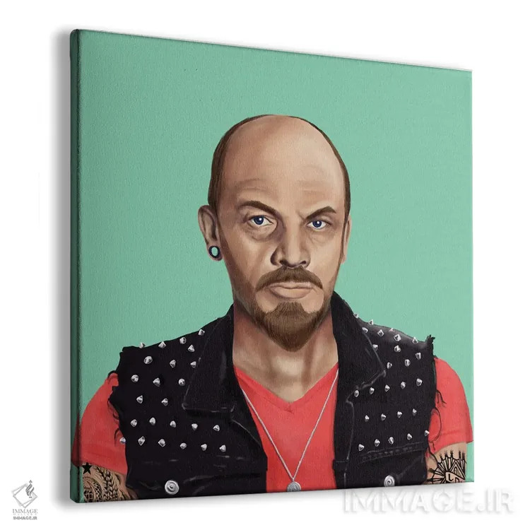 تابلو ولادیمیر لنین (رهبر شوروی) اثر امت شیمونی - نمای پرسپکتیو محصول