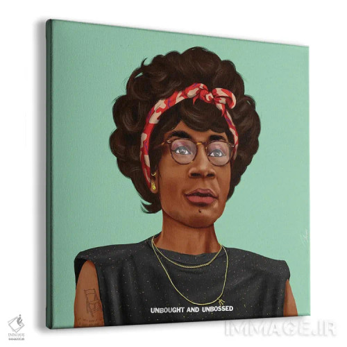 تابلو شرلی چیزهلم (سیاستمدار) اثر امت شیمونی - نمای پرسپکتیو محصول