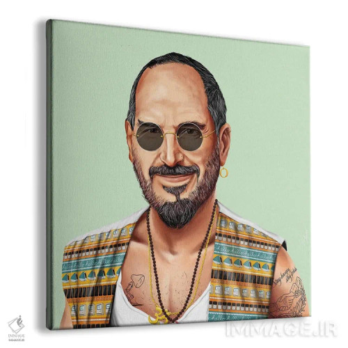 تابلو استیو جابز (کارآفرین) اثر امت شیمونی - نمای پرسپکتیو محصول