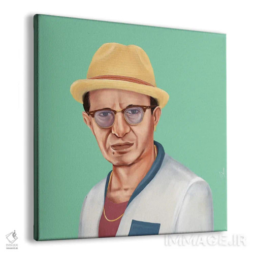 تابلو مناخم بگین (نخستوزیر اسرائیل) اثر امت شیمونی - نمای پرسپکتیو محصول