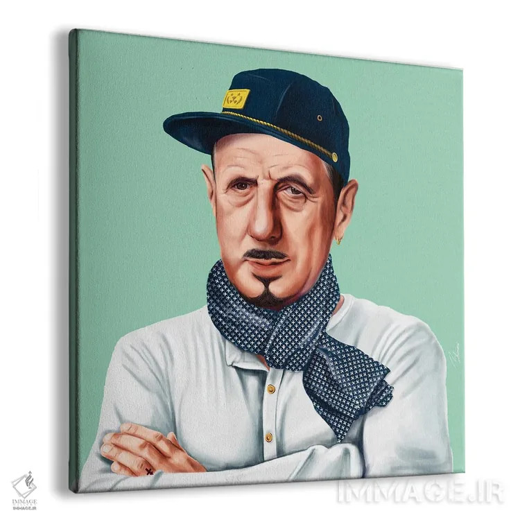 تابلو شارل دوگل (رئیسجمهور فرانسه) اثر امت شیمونی - نمای پرسپکتیو محصول
