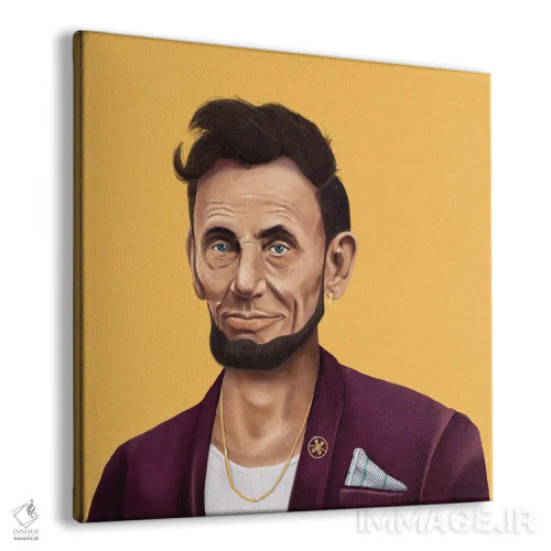 تابلو آبراهام لینکلن (رئیسجمهور آمریکا) اثر امت شیمونی - نمای پرسپکتیو محصول