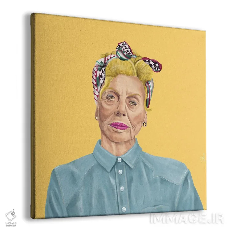 تابلو شولامیت آلونی (سیاستمدار اسرائیلی) اثر امت شیمونی - نمای پرسپکتیو محصول