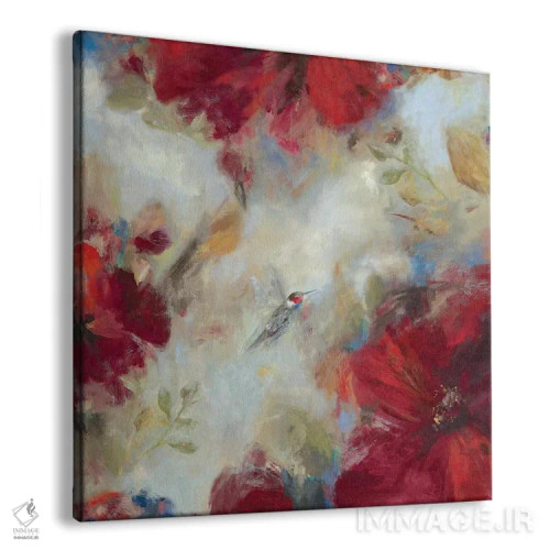 تابلو مرغ مگسخوار I اثر آسیا جنسن - نمای پرسپکتیو محصول