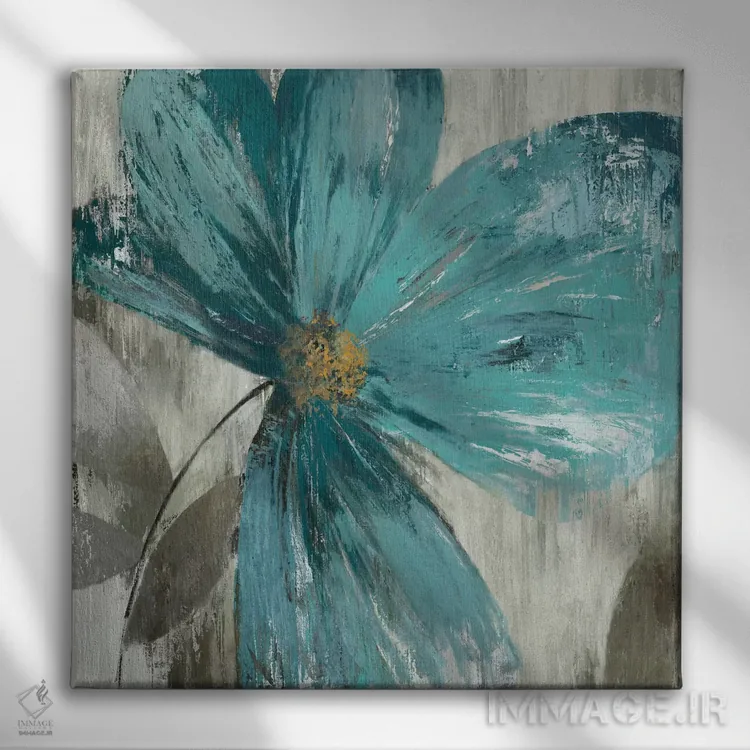 تابلو گیزل II اثر آسیا جنسن - نمای روبهرو روی دیوار