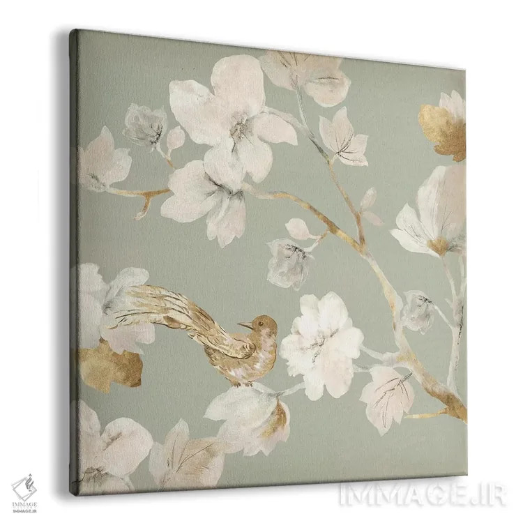 تابلو ماگنولیای بهشتی II اثر آسیا جنسن - نمای پرسپکتیو محصول