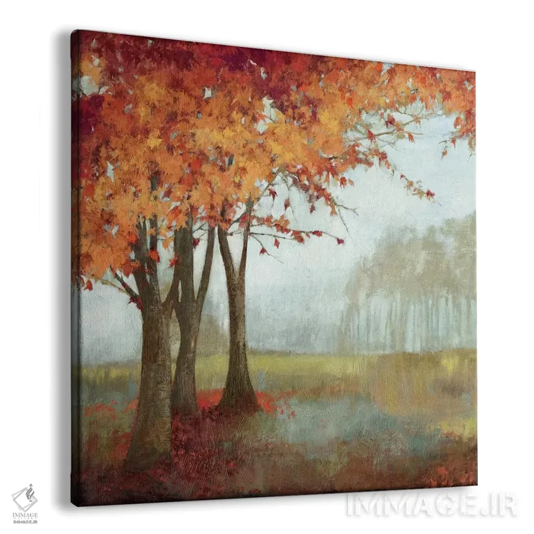 تابلو احساس فضا II اثر آسیا جنسن - نمای پرسپکتیو محصول