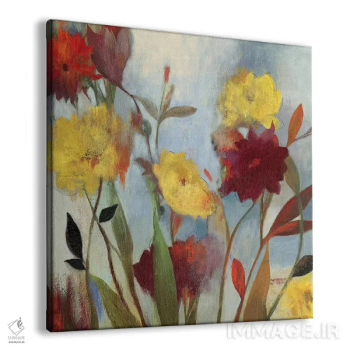 تابلو گلهای وحشی I اثر آسیا جنسن - نمای پرسپکتیو محصول