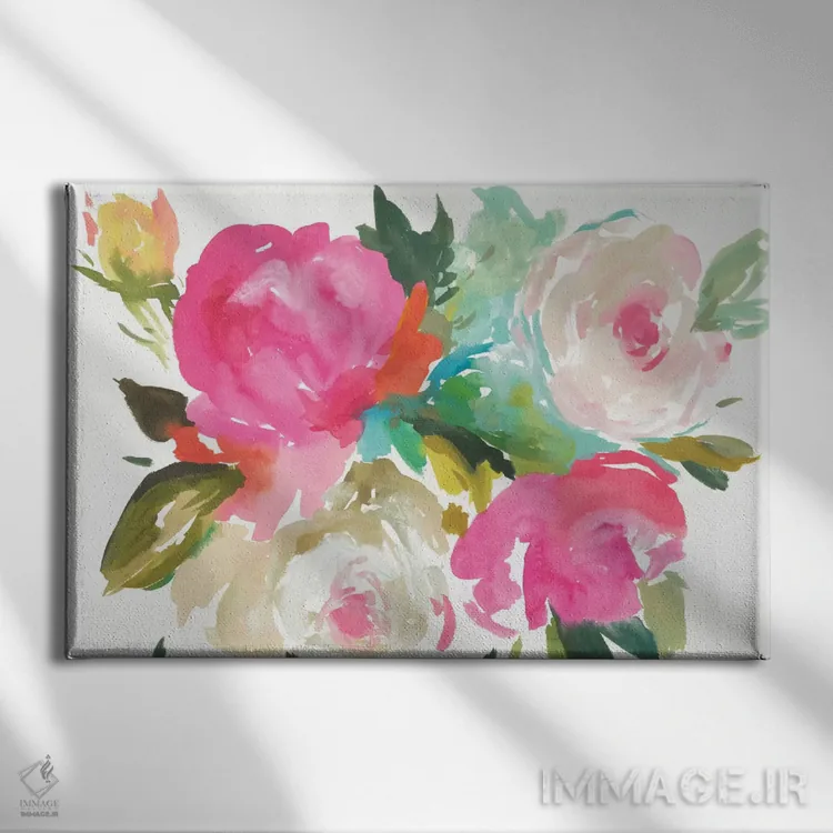 تابلو بل I اثر آسیا جنسن - نمای روبهرو روی دیوار